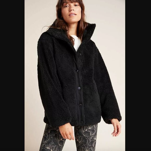 New Anthropologie Varley Clemson Fleece Jacket size Small MSRP: $198